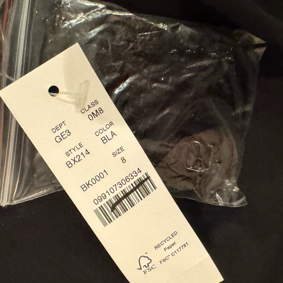 NWT J. Crew Matte Ruched One Piece Swimsuit with Ruffles in Black Size 8 - Picture 6 of 8